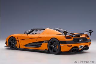 Koenigsegg Agera RS 2015 (cone orange/carbon black/ silver accents) (composite model/full openings) AUTOart 1:18